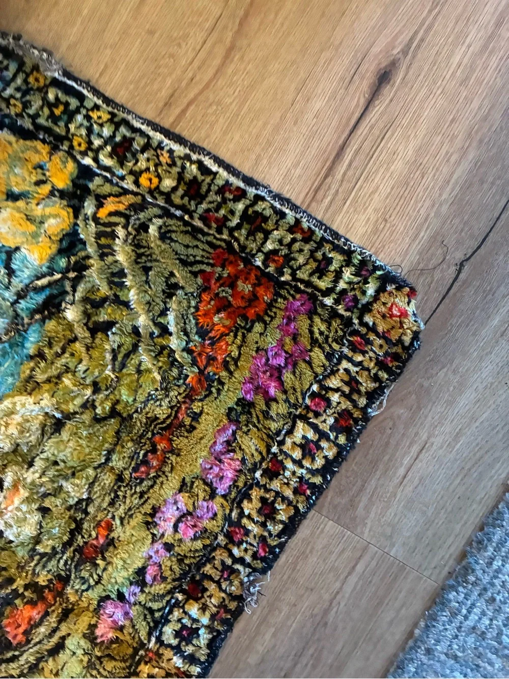 Vintage Decorative Peacock Wall Hanging Tapestry - Multicolor